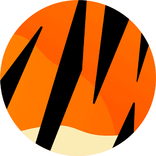 Happy Tiger logo